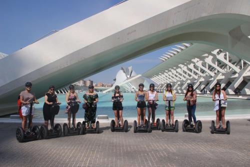 Recorrido grupal en Segway