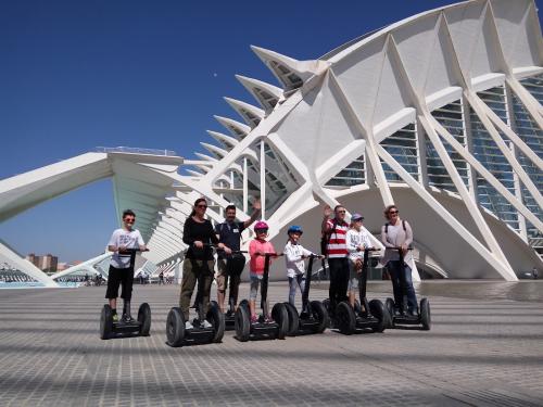 Recorrido grupal en Segway