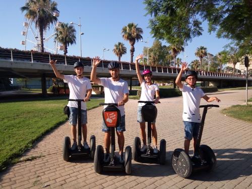 Recorrido grupal en Segway