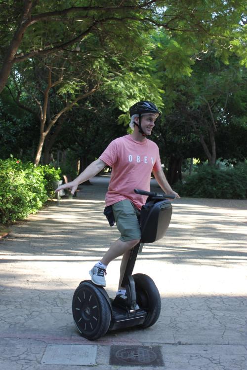 Recorrido en segway 