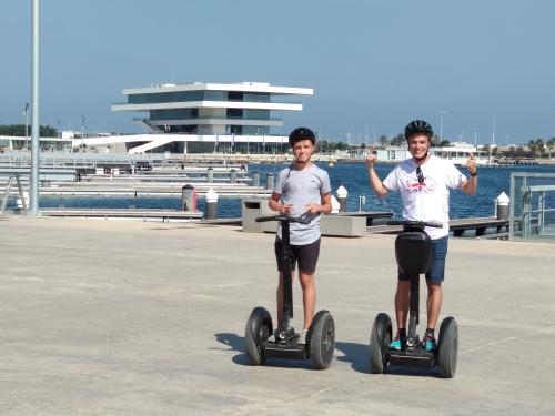 De foto`s van leuke segway-tour in valencia