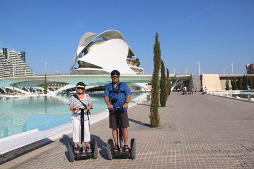 The photos of city of arts and sciences segway tour